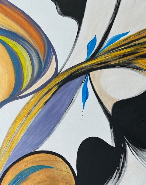 New Beginning by Helene Strebel, Acrylic, 24x30, $650