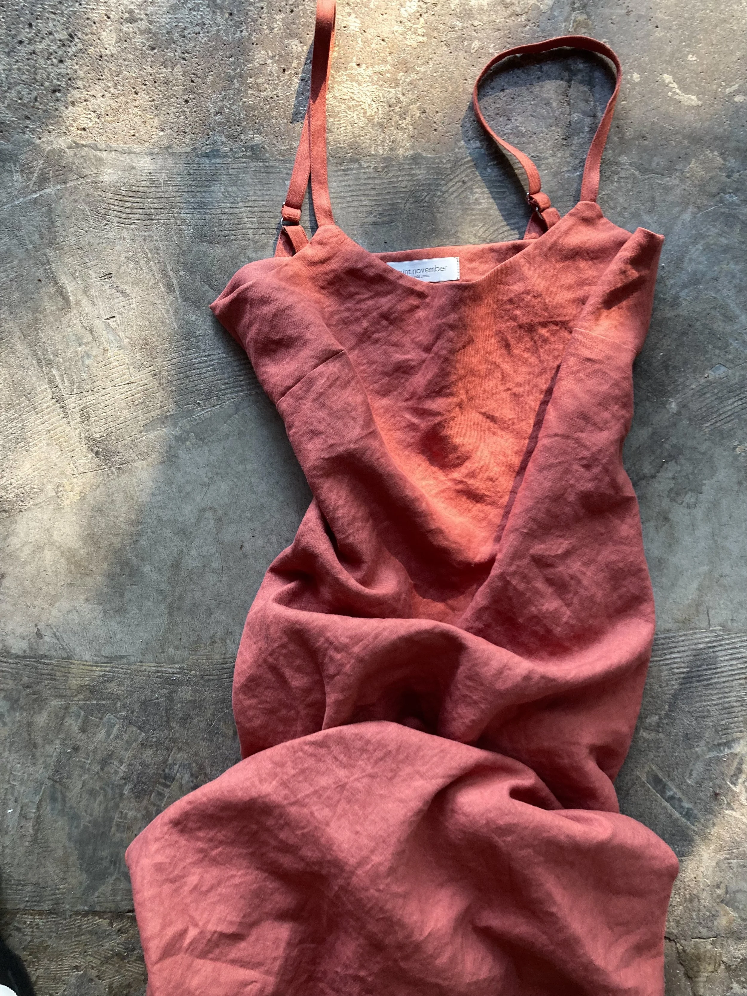 Bootstrap linen dress