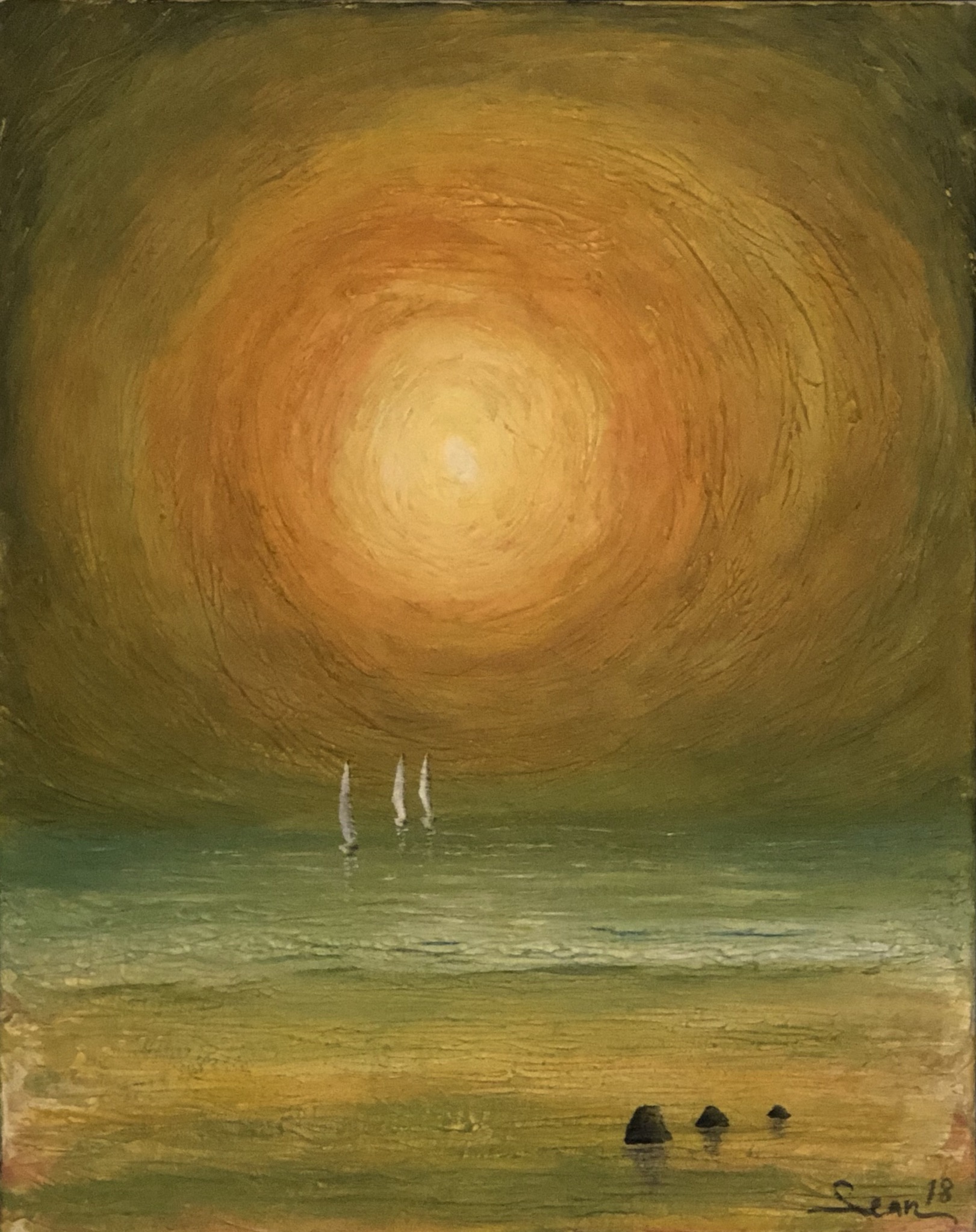 Summer sun