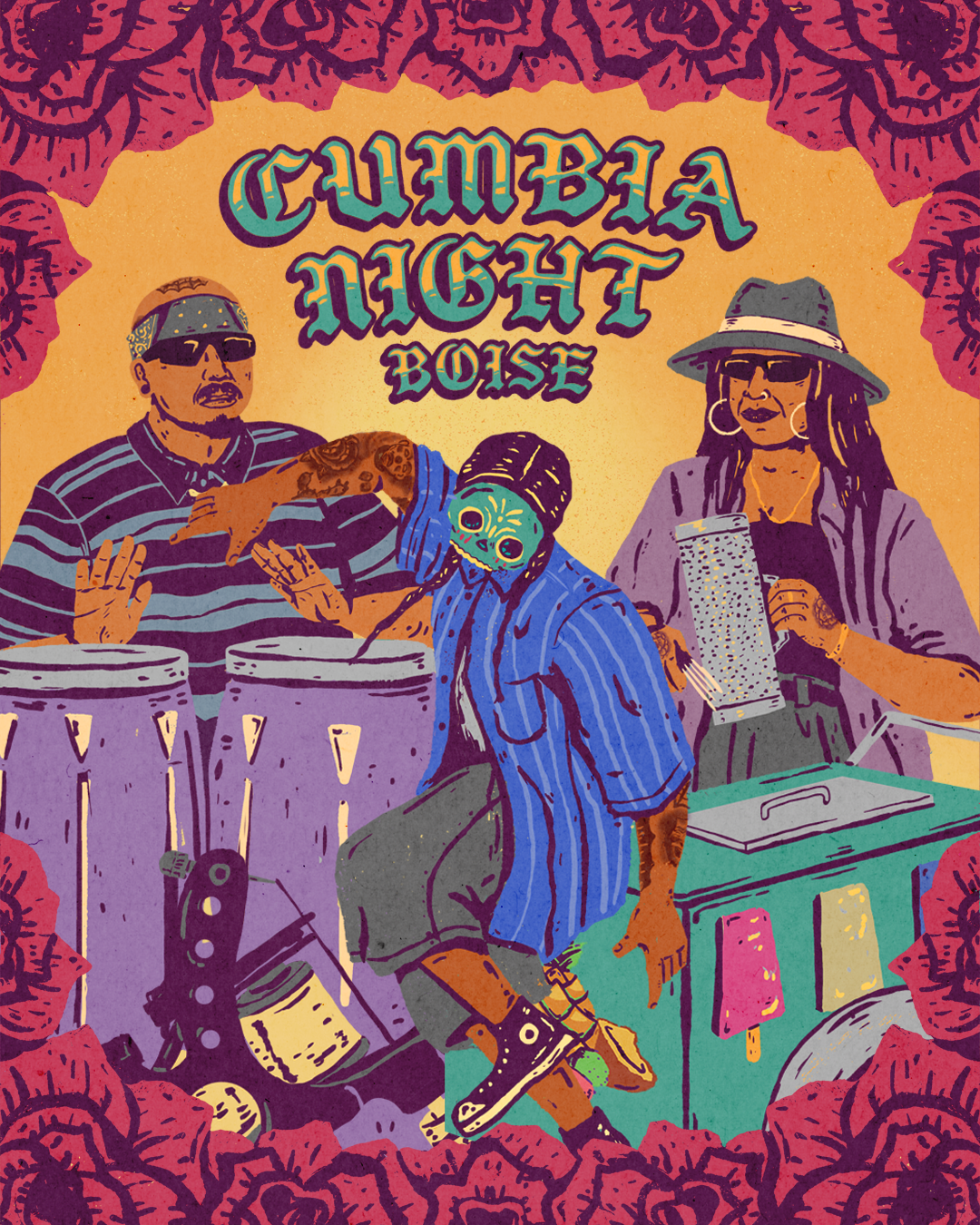 Cumbia Night Poster