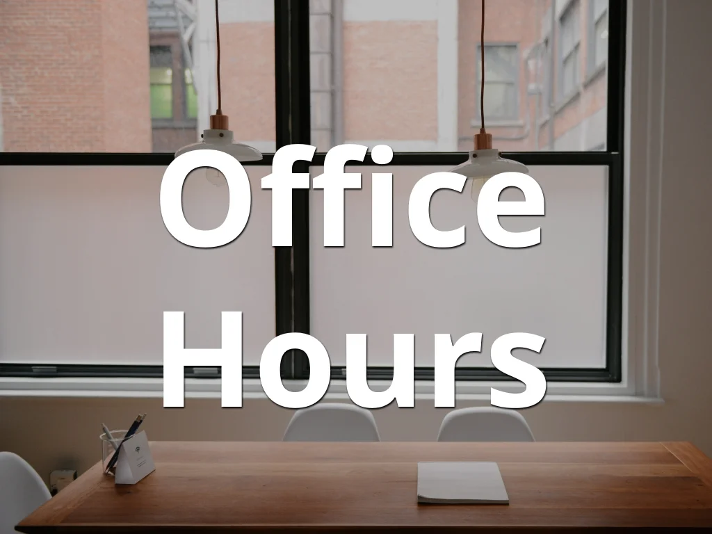 Office closed for Labor Day