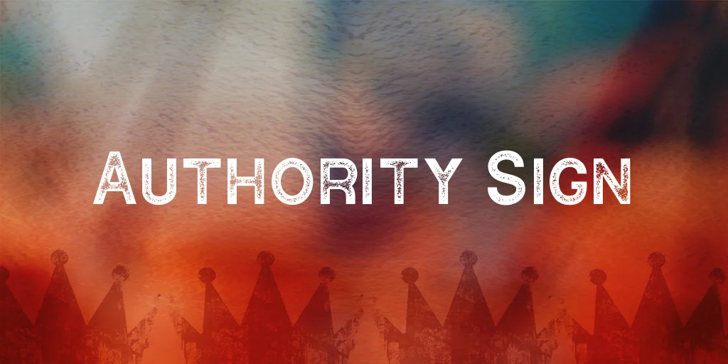 Authority Sign