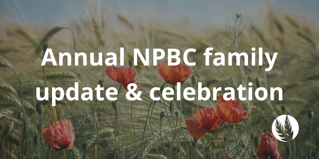    Annual NPBC family update &amp; celebration