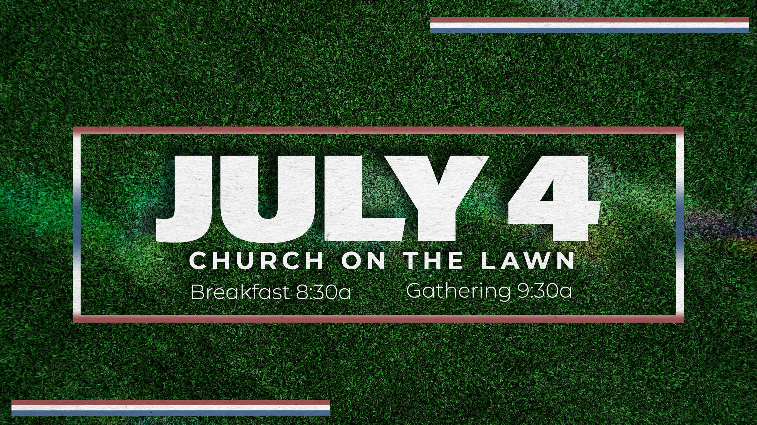 Celebrate finding our freedom in Christ!