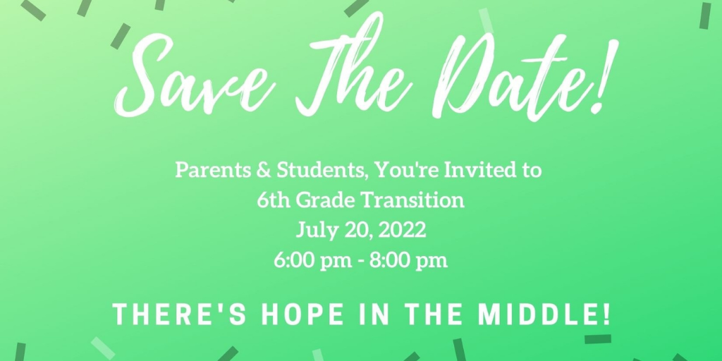 6th Grade Transition