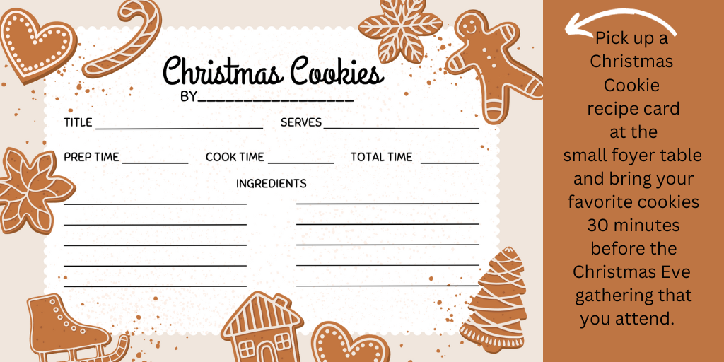 Christmas Eve cookies