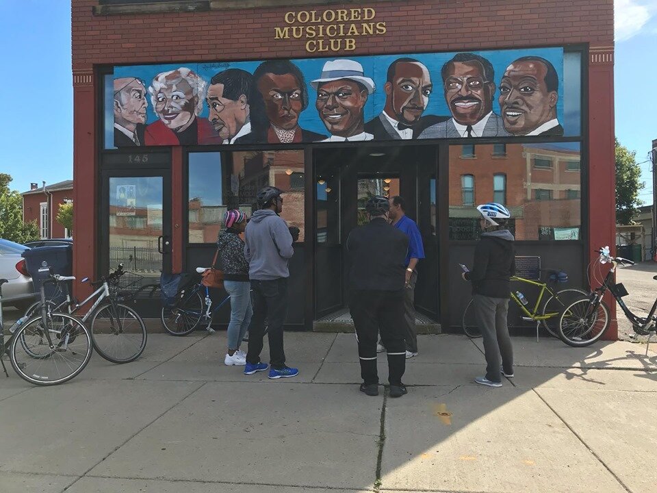 Colored Musician Club – one of many site on Buffalo Bike Tours’ History Ride