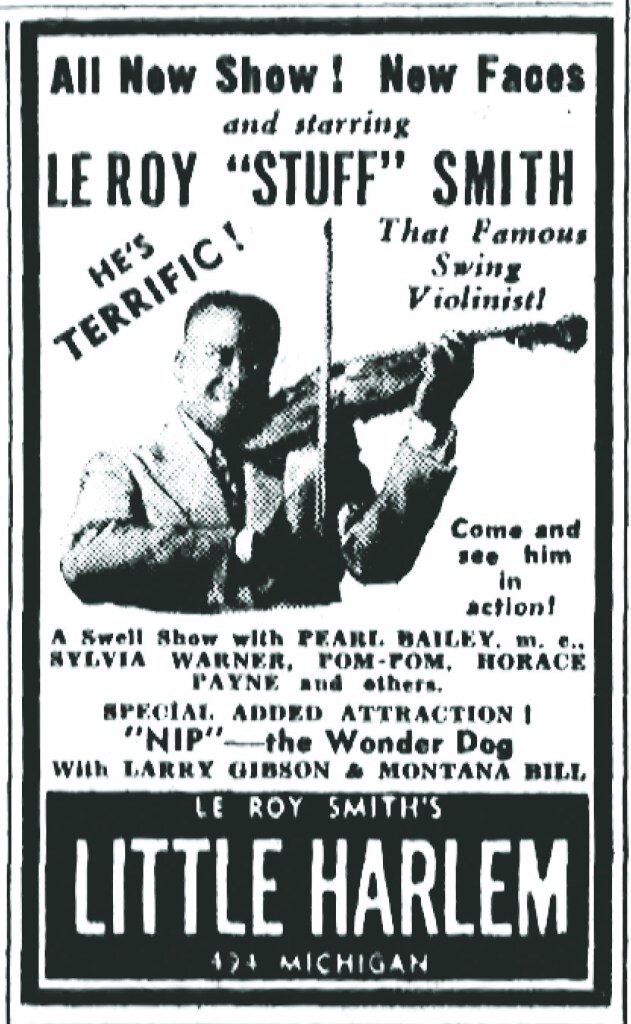 Stuff Smith at the Little Harlem January 17, 1941 (Buffalo Evening News)