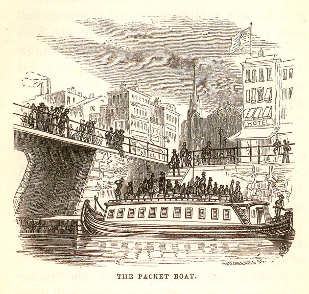 After arriving at Ellis Island, many immigrants came to Buffalo on packet boats via the Erie Canal. They brought with them food traditions from their native countries.