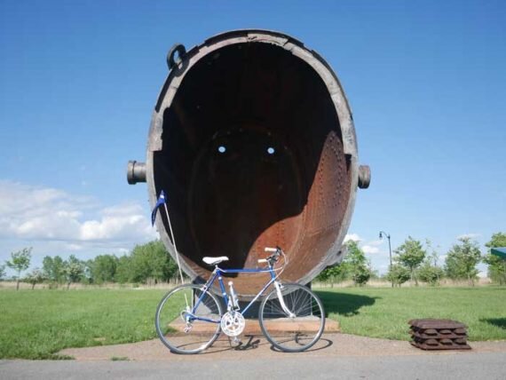 Buffalo’s waterfront is an awesome place to explore on a bike ride