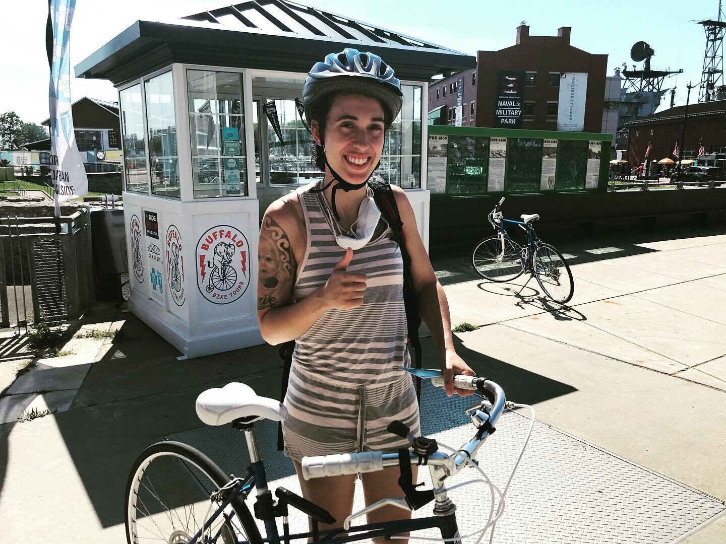 Rent bikes from our kiosk at Canalside