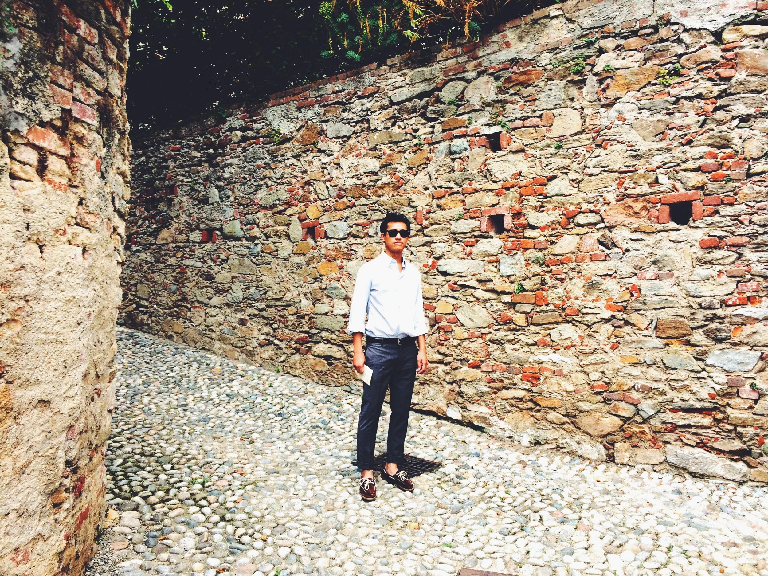 Justin Tuyay at Castello della Manta