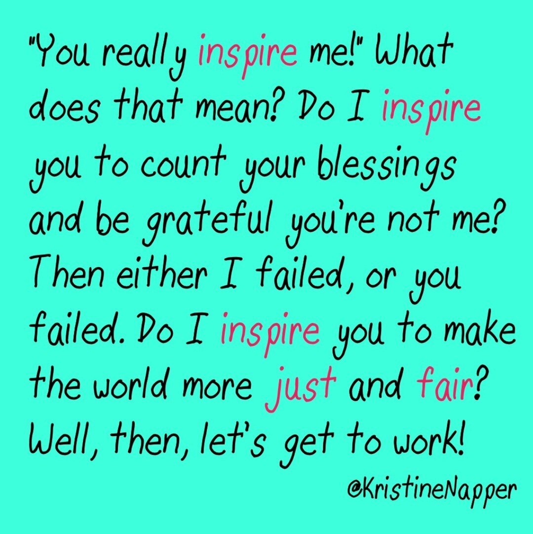 &quot;Inspirational&quot; is a real trigger-word for a lot of disabled people. We're always &quot;inspiring&quot; people by grocery shopping or hanging out at the park. Honestly, just by existing, we're an &quot;inspiration,&quot; and bonus points if