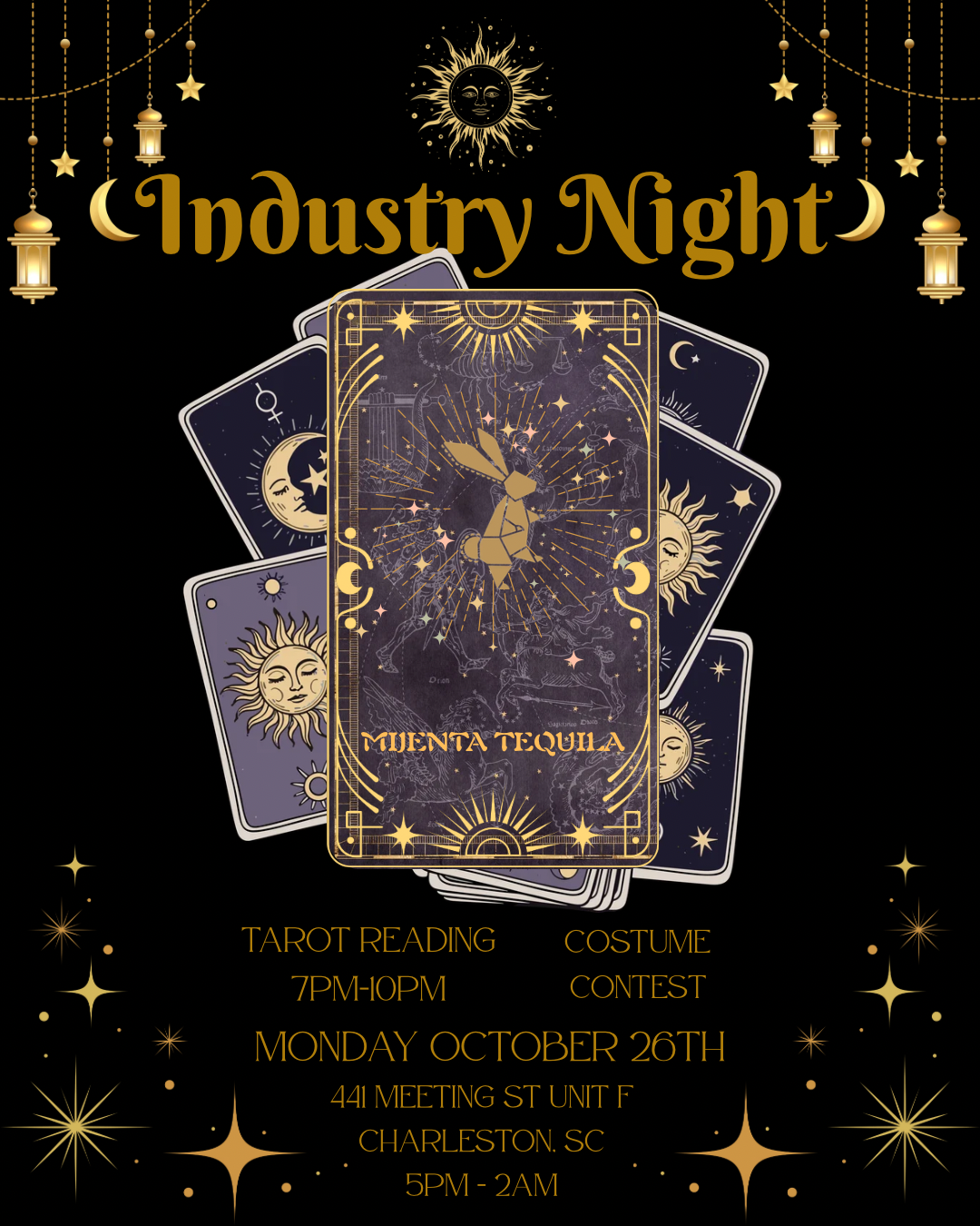 Industry Night at Dalila’s | Tarot Readings &amp; Costume Contest