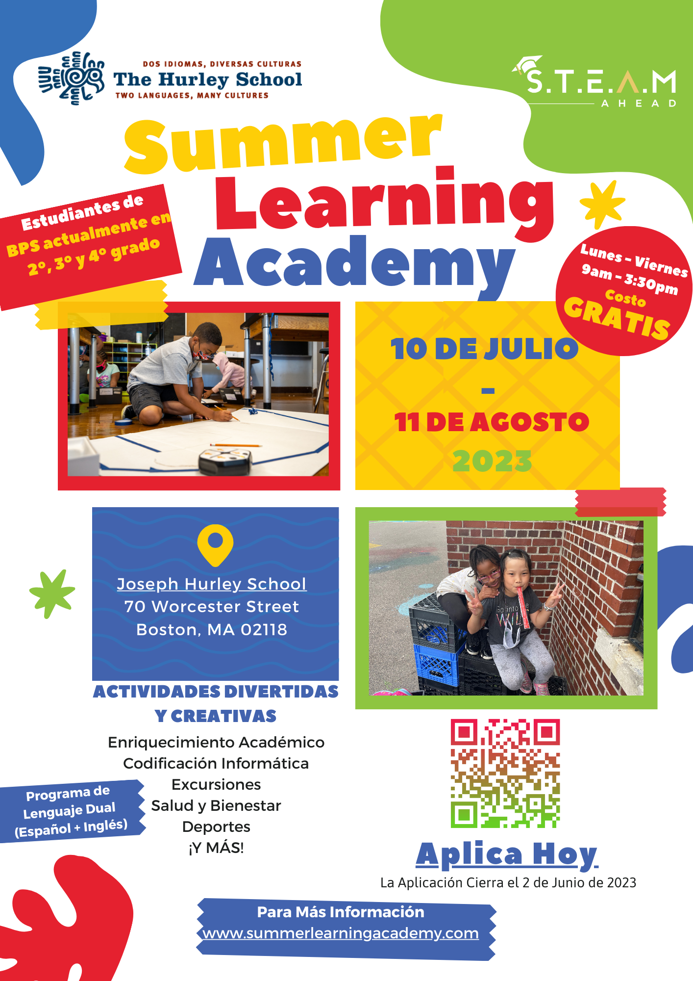 2025 Summer Learning Academy โ STEAM Ahead