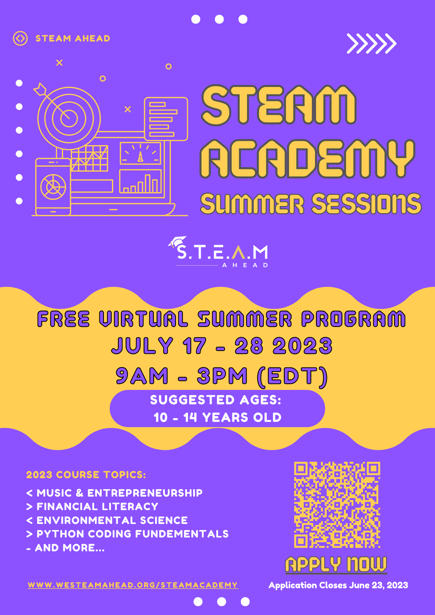 STEAM Academy — STEAM Ahead