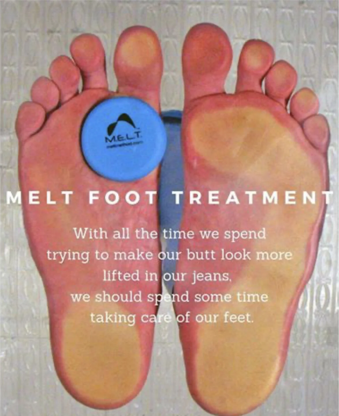 a quick foot treatment ~ 