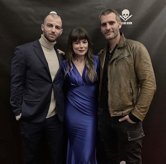 Congratulations to this talented trio on their recent premiere of &lsquo;Shooting Heroin&rsquo;. Be sure to follow @heroinfilm for future news on the film. We&rsquo;re so proud and excited for the work these three continue to produce ❤️
&bull;
&bull;
