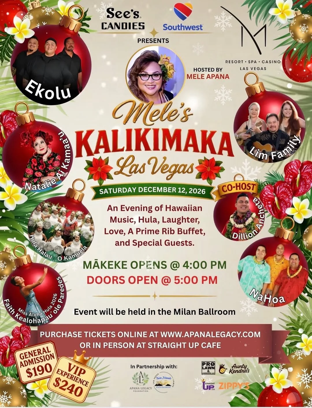 MELE’S KALIKIMAKA LAS VEGAS