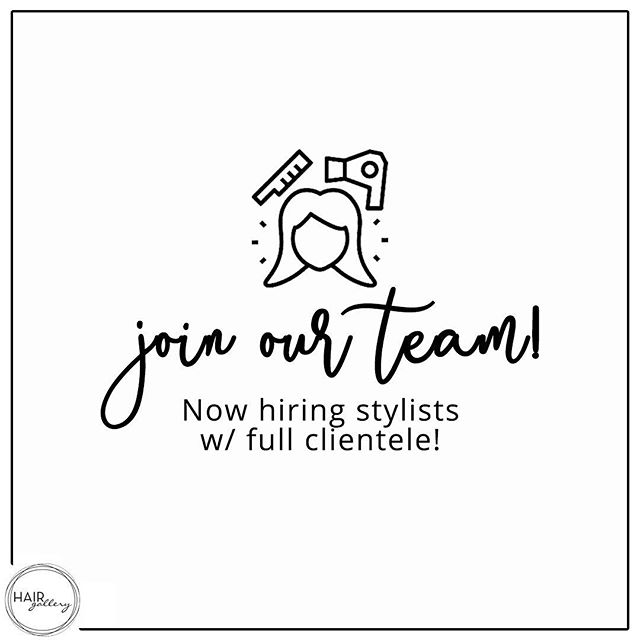 &bull; Located on the Eastside of Bend, The Hair Gallery of Bend is an inviting atmosphere with talented hairstylists. 
As the salon is under new ownership, we are looking for Hairdressers to join our team full or part time. The Hair Gallery of Bend 