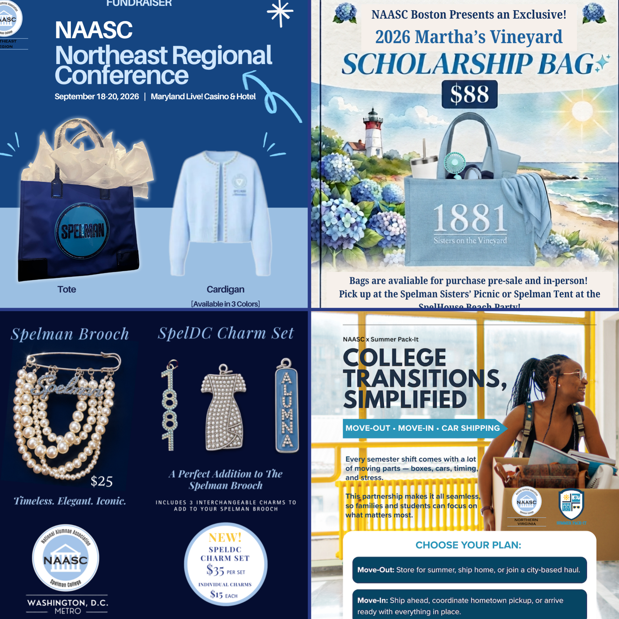 NAASC Featured Fundraisers for August 2026