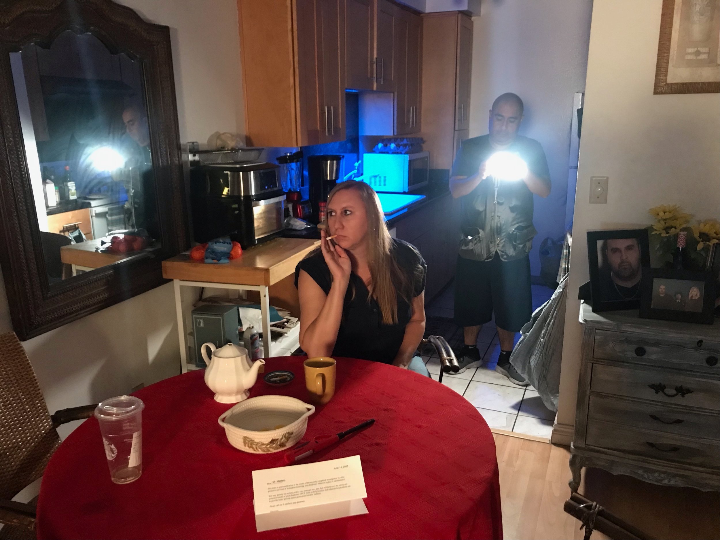 On the set of 'Clinically Un-depressed'. Watch now!