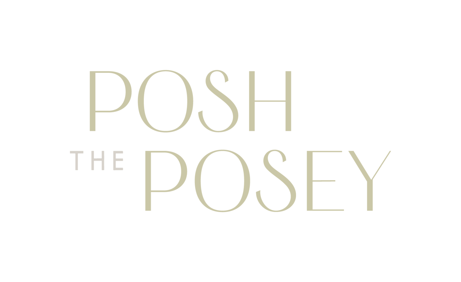 THE POSH POSEY