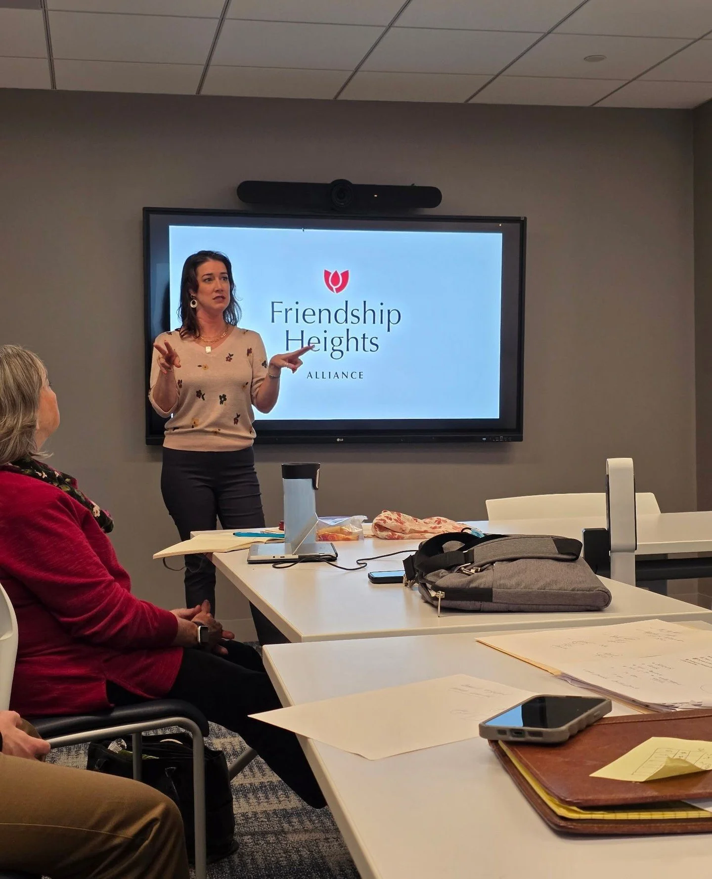 Such a pleasure to speak (again) to Rich and Ellen's placemaking and place management class at Georgetown this week, along with Kenyattah Robinson. I discussed uncovering &amp; launching the place brands in NoMa, Adams Morgan, and Friendship Heights 