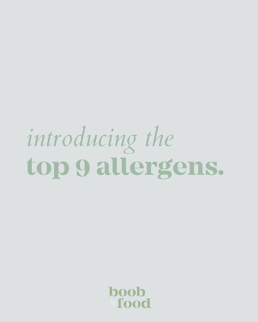introducing the top 9 allergens