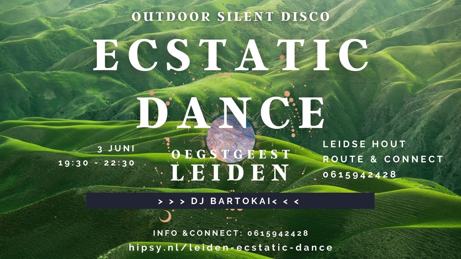 Ecstatic dance - Outdoor Silent Disco
