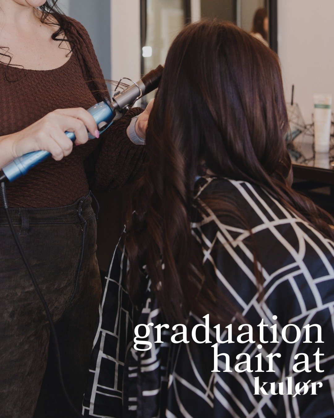 Whether you're walking the stage or just celebrating the moment, let Kul&oslash;r Style Bar help you feel confident and camera-ready for graduation day. Blowouts, curls, braids &mdash; we&rsquo;ve got the perfect style to match your big milestone.