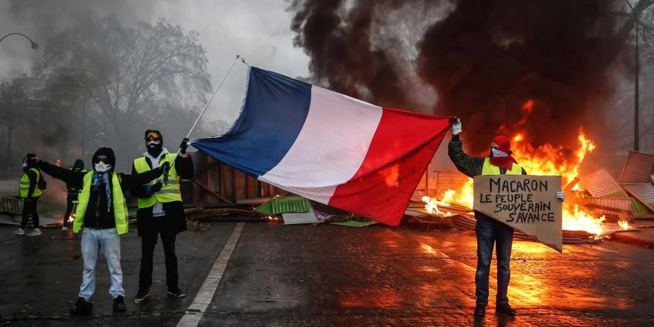 En el radar - Protestas Francia - Fuente El tiempo.jpeg