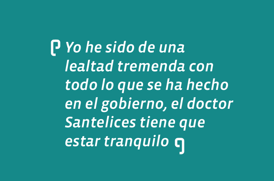 En respuesta a dichos de su antecesor