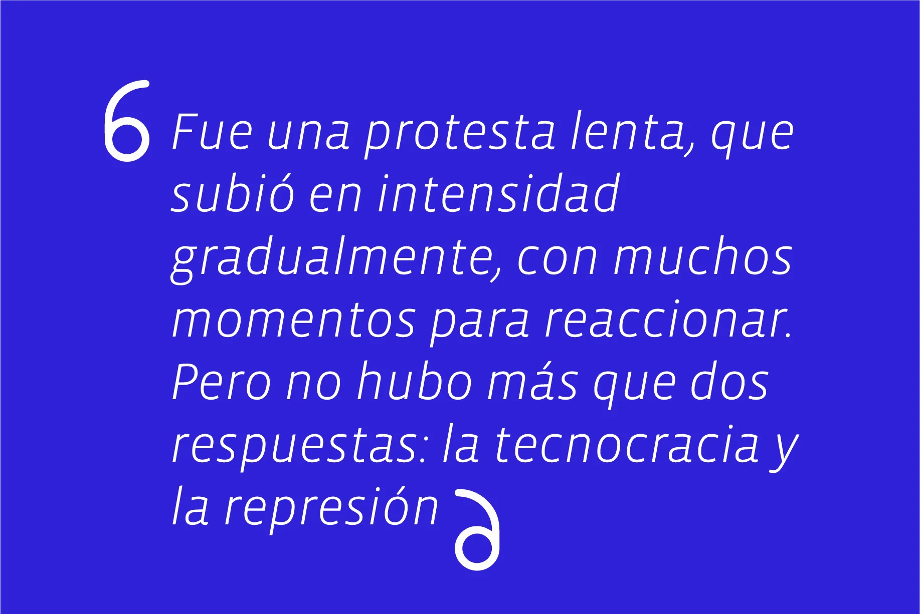 Sobre jornadas de protestas sociales en Santiago y Regiones