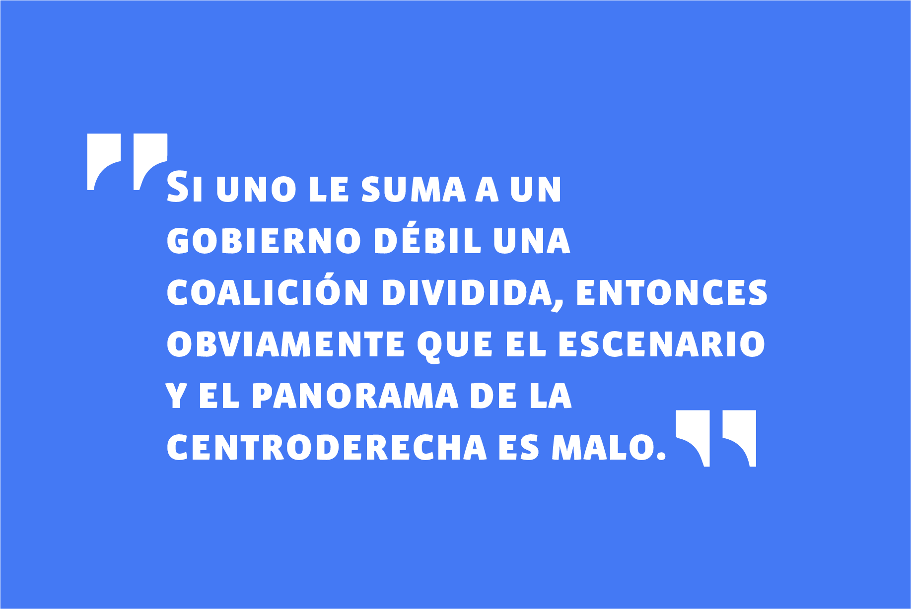 En entrevista en Radio Duna