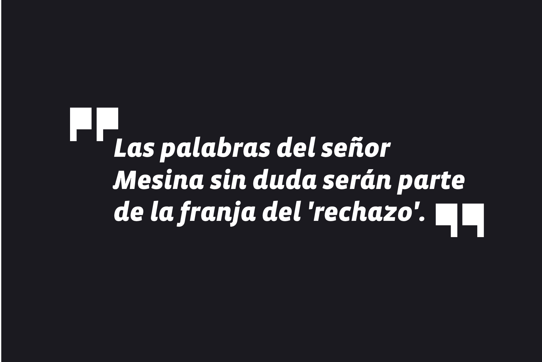 Sobre plebiscito y “otro escenario” que se abre a partir del 27 de abril
