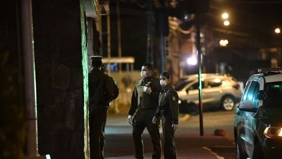 Primera noche de toque de queda 