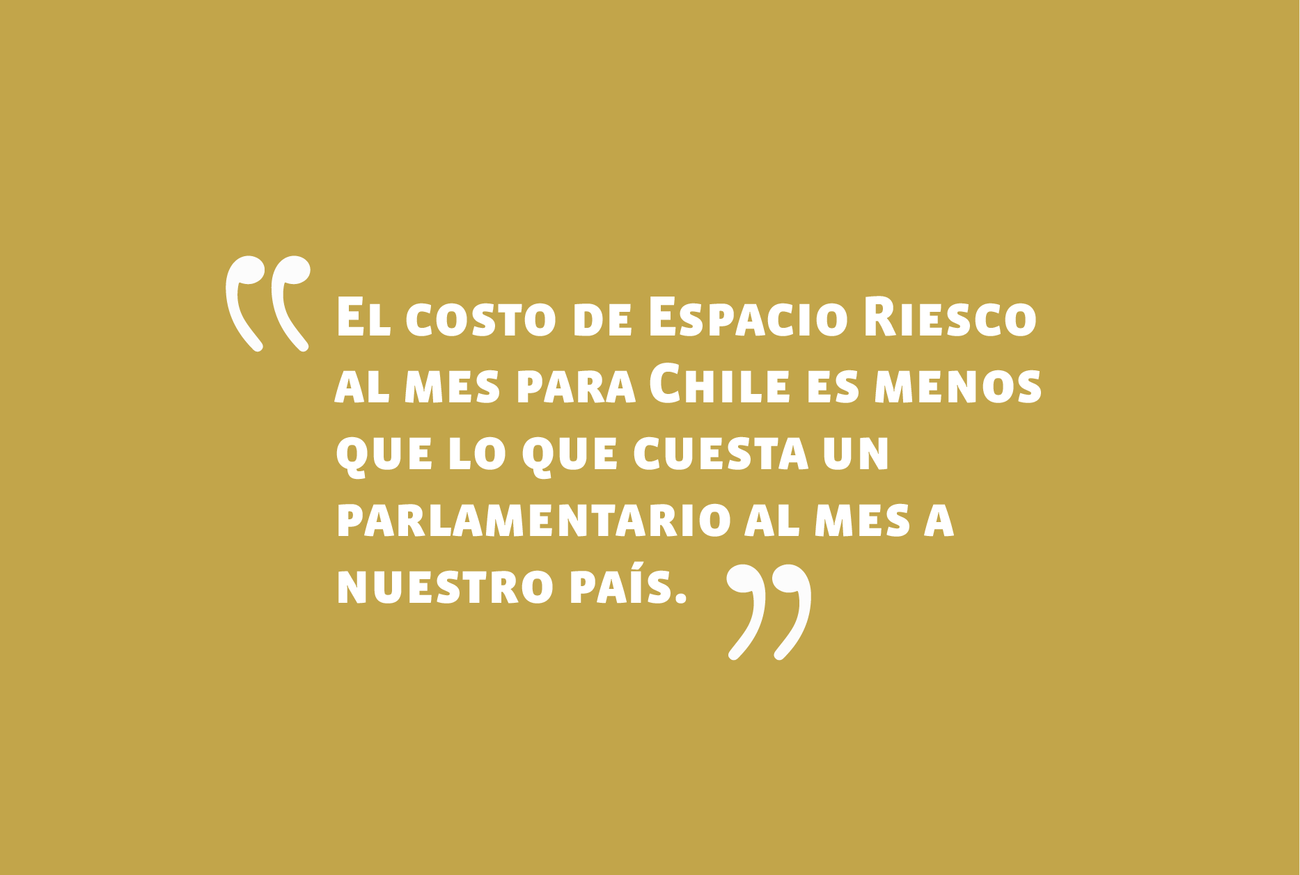 En entrevista con Chilevisión Noticias y CNN Chile, en respuesta a los parlamentarios que han criticado el arriendo de este centro de eventos como recinto sanitario