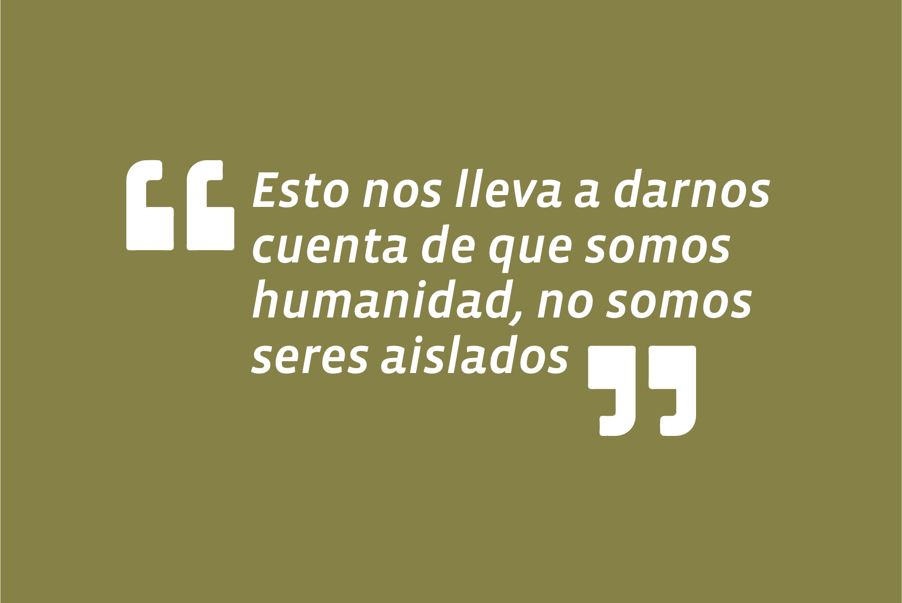 En entrevista en La Tercera