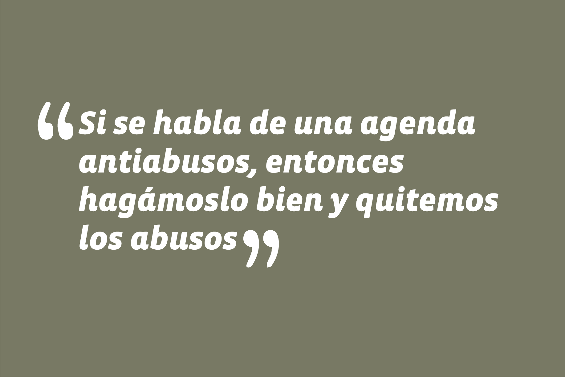 En entrevista en La Tercera, sobre posibilidad de que fiscales del Ministerio Público puedan investigar colusión, sin tener que esperar la decisión de la FNE