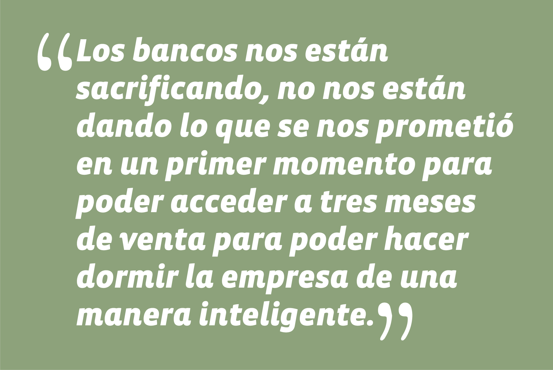 Sobre créditos Fogape, en Radio Biobío