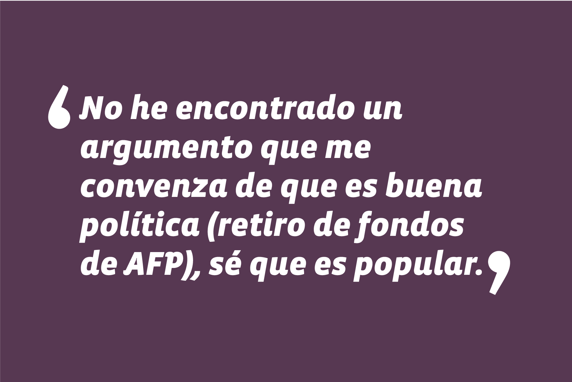 En entrevista con Agenda Económica, CNN Chile