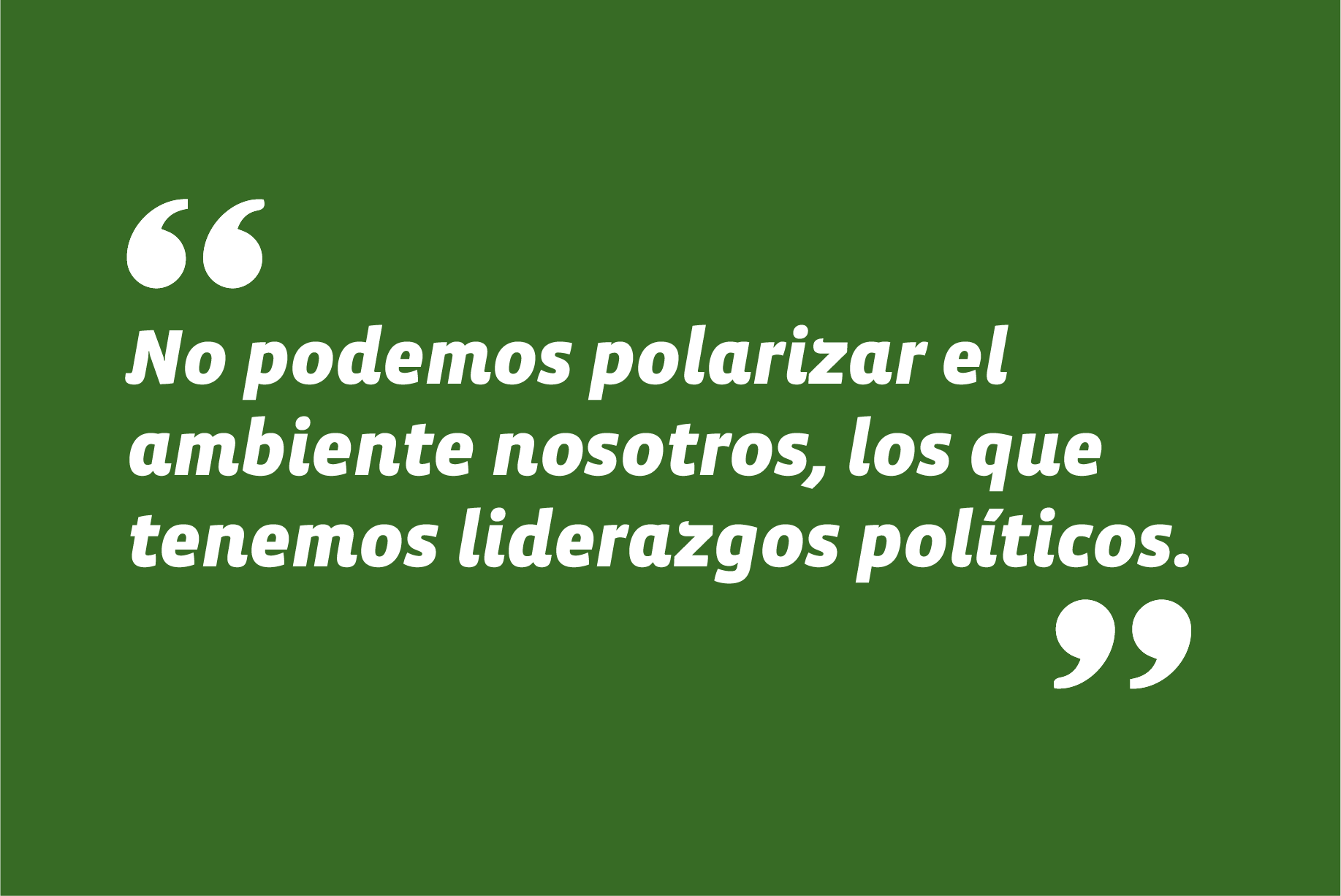 En programa Mesa Centra, Canal 13