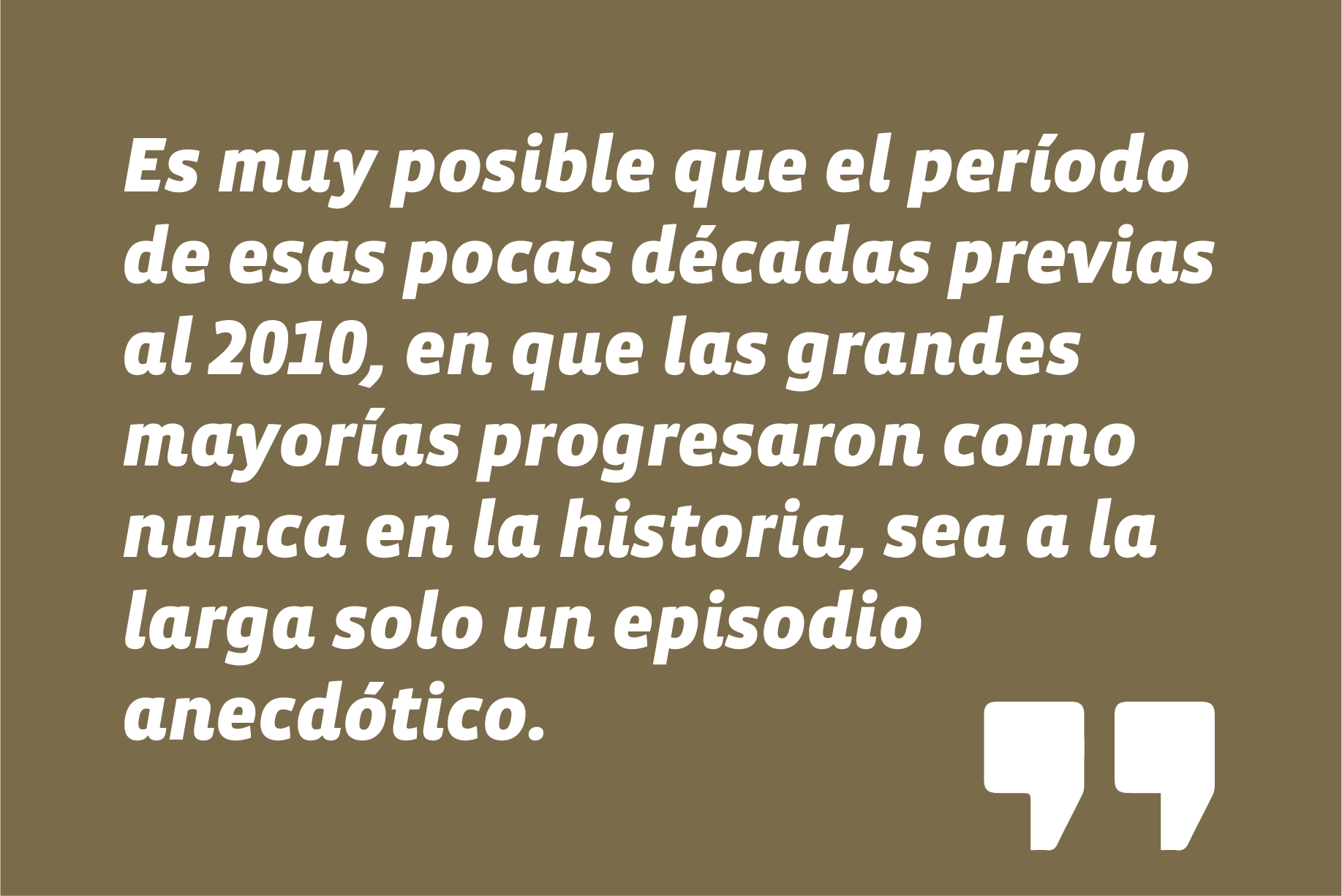 En columna de El Mercurio