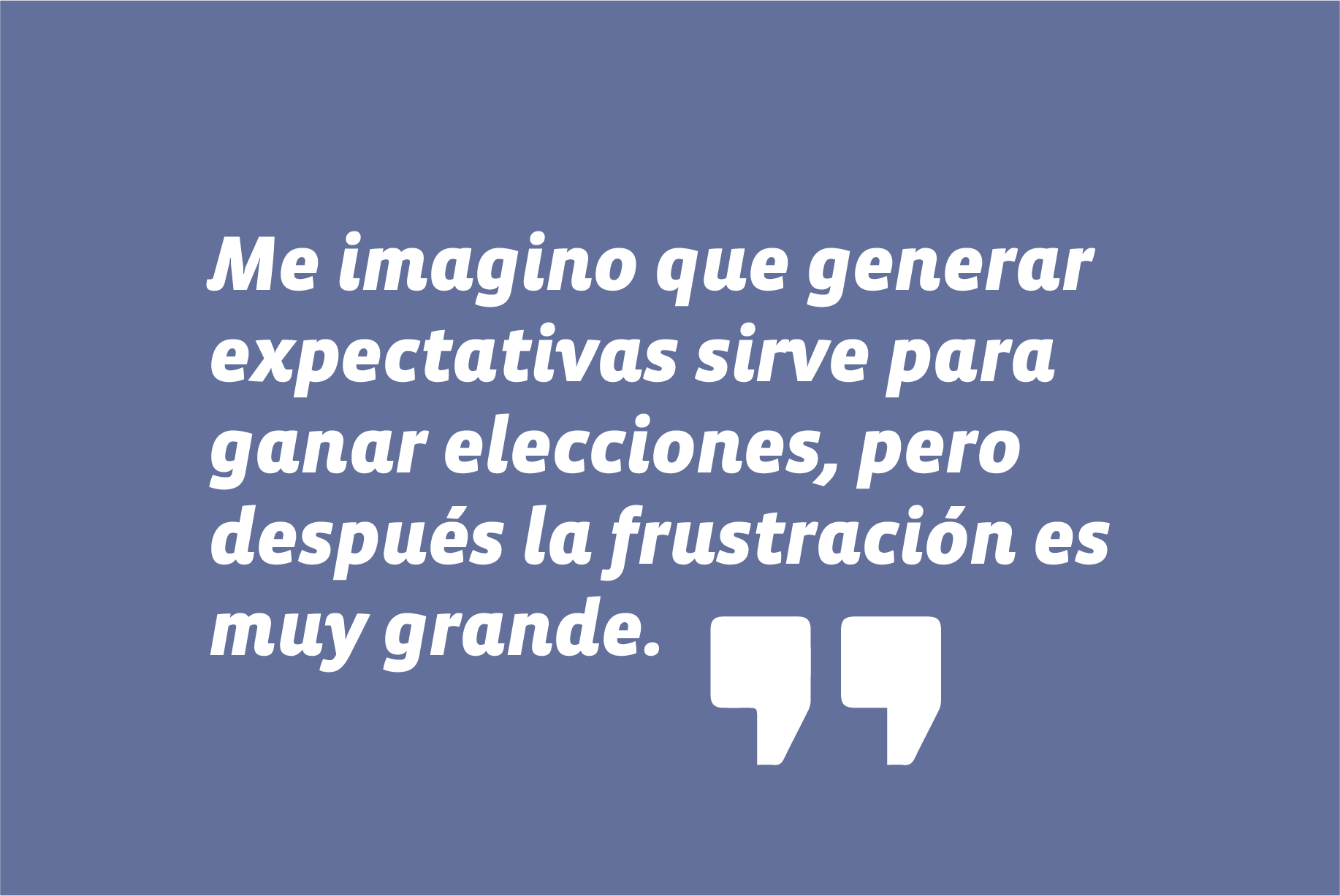 En entrevista en Ex-Ante, nuevo medio digital