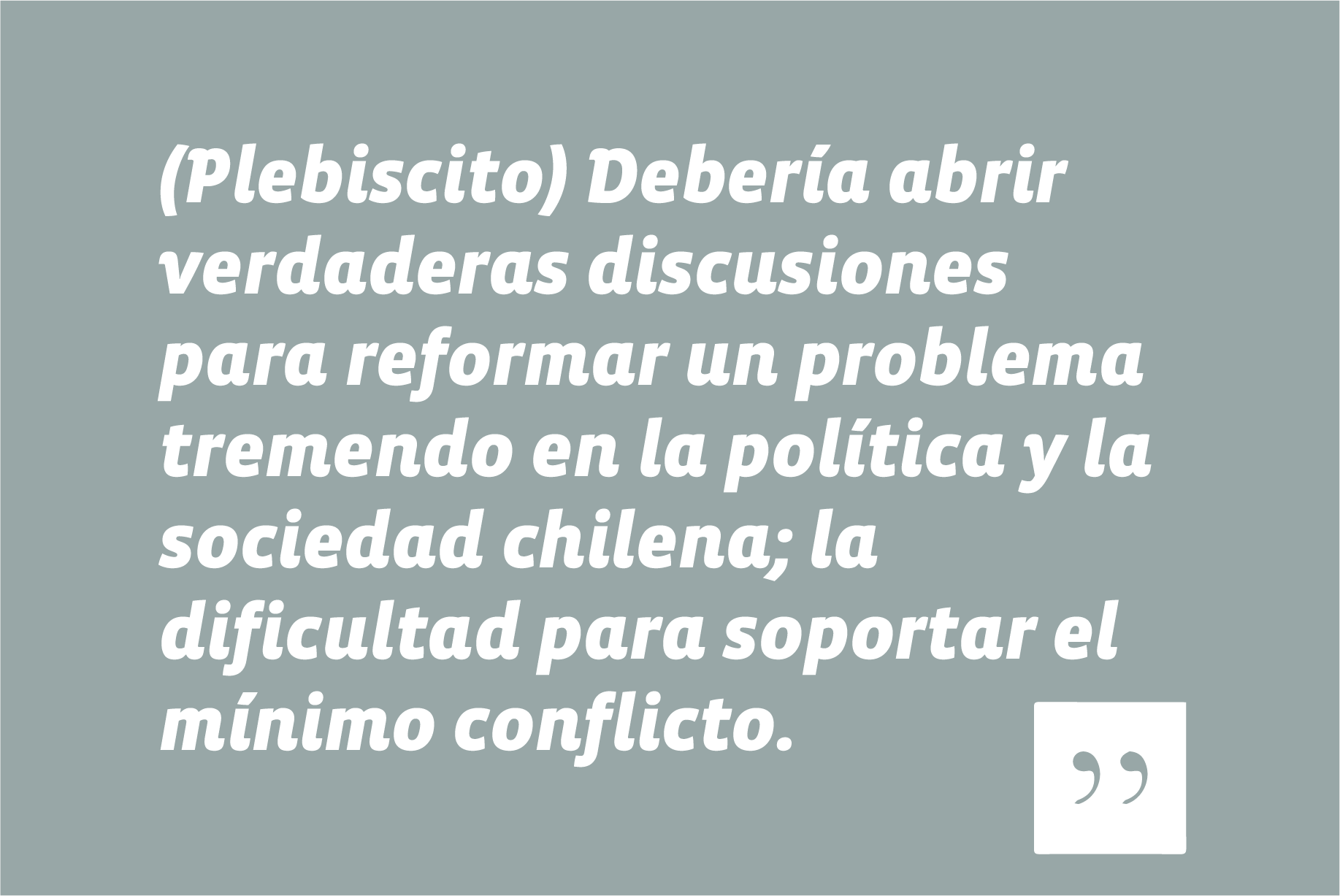 En Reportajes, de El Mercurio