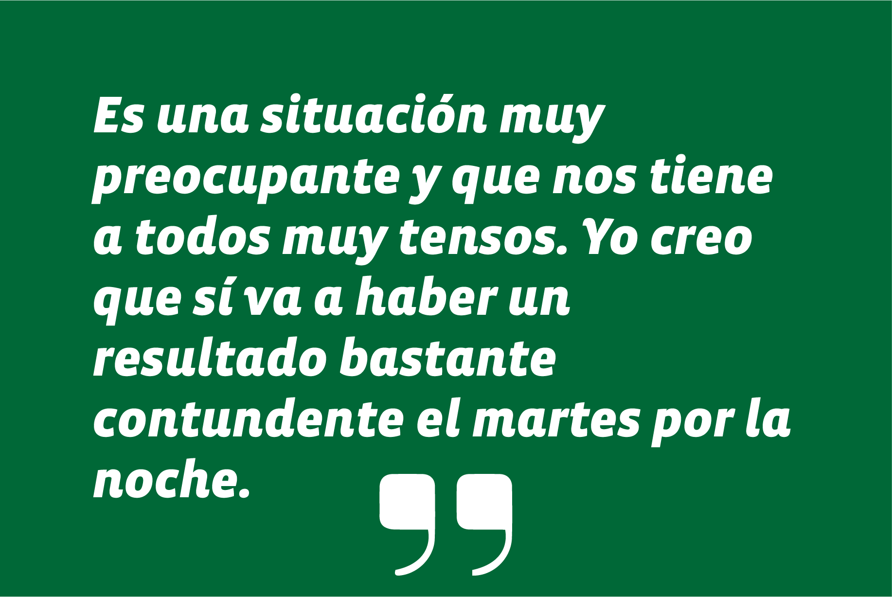 Sobre elecciones en Estados Unidos, en programa Estado Nacional, de TVN