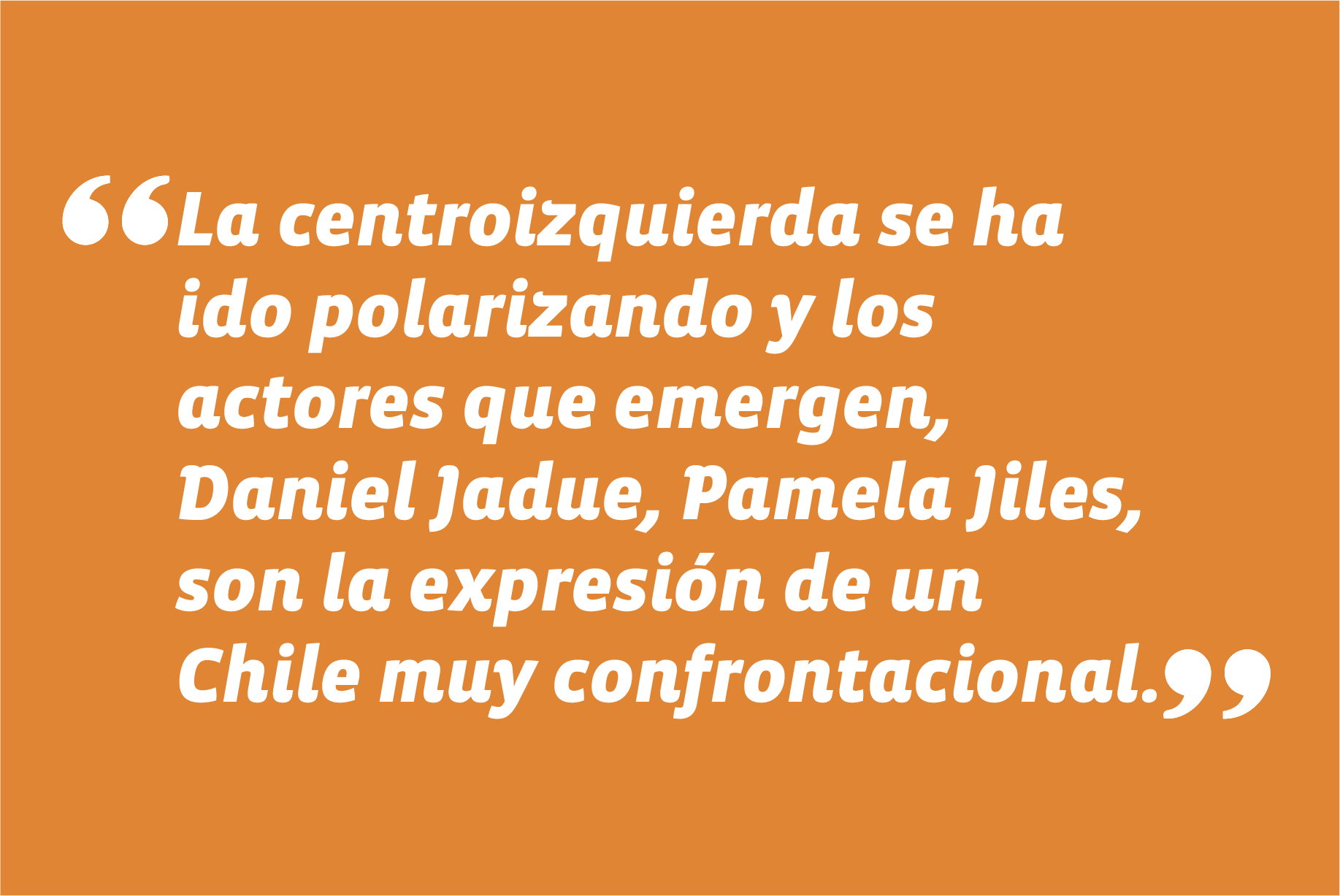 En entrevista en LT Domingo