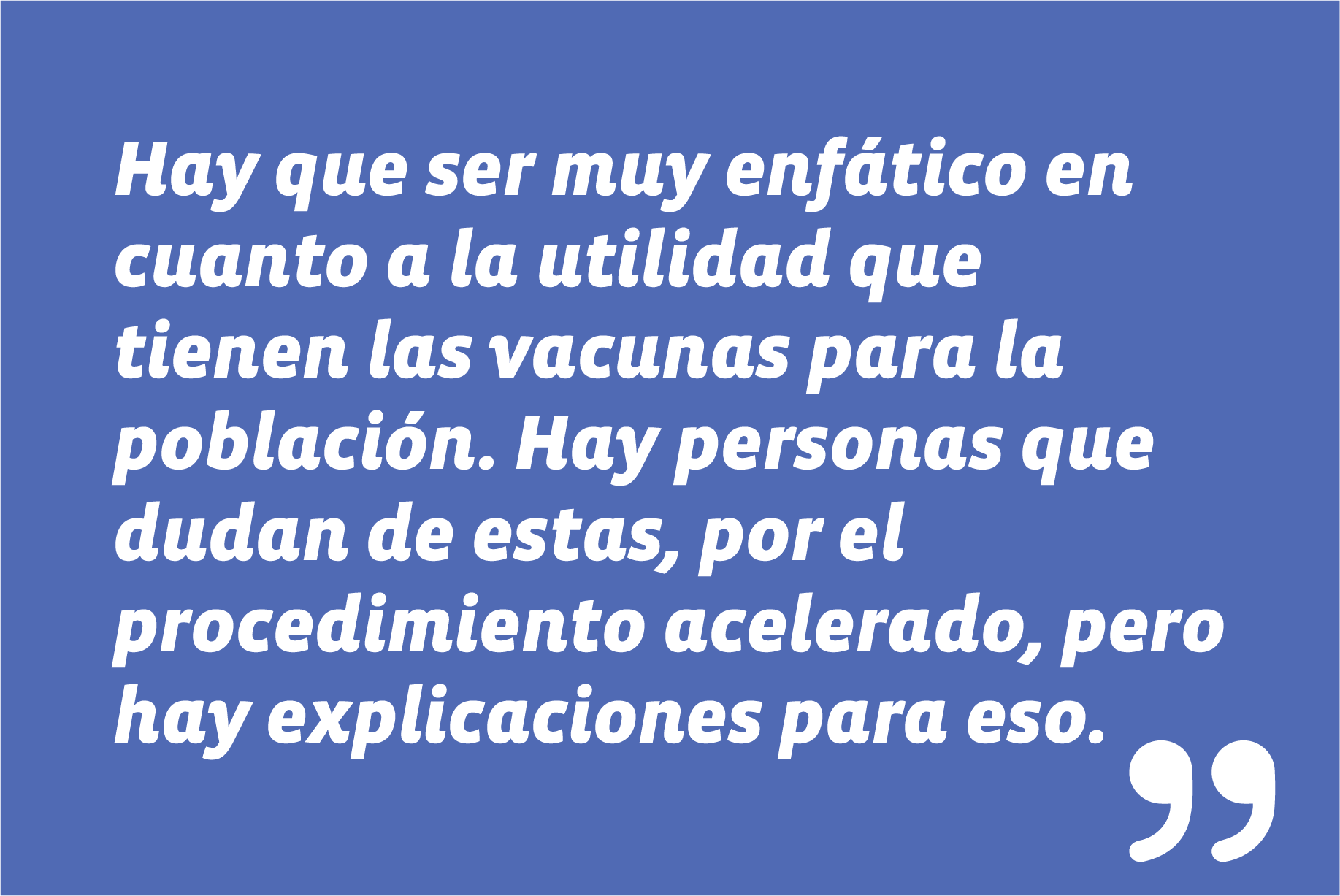 En el programa Estado Nacional, de TVN