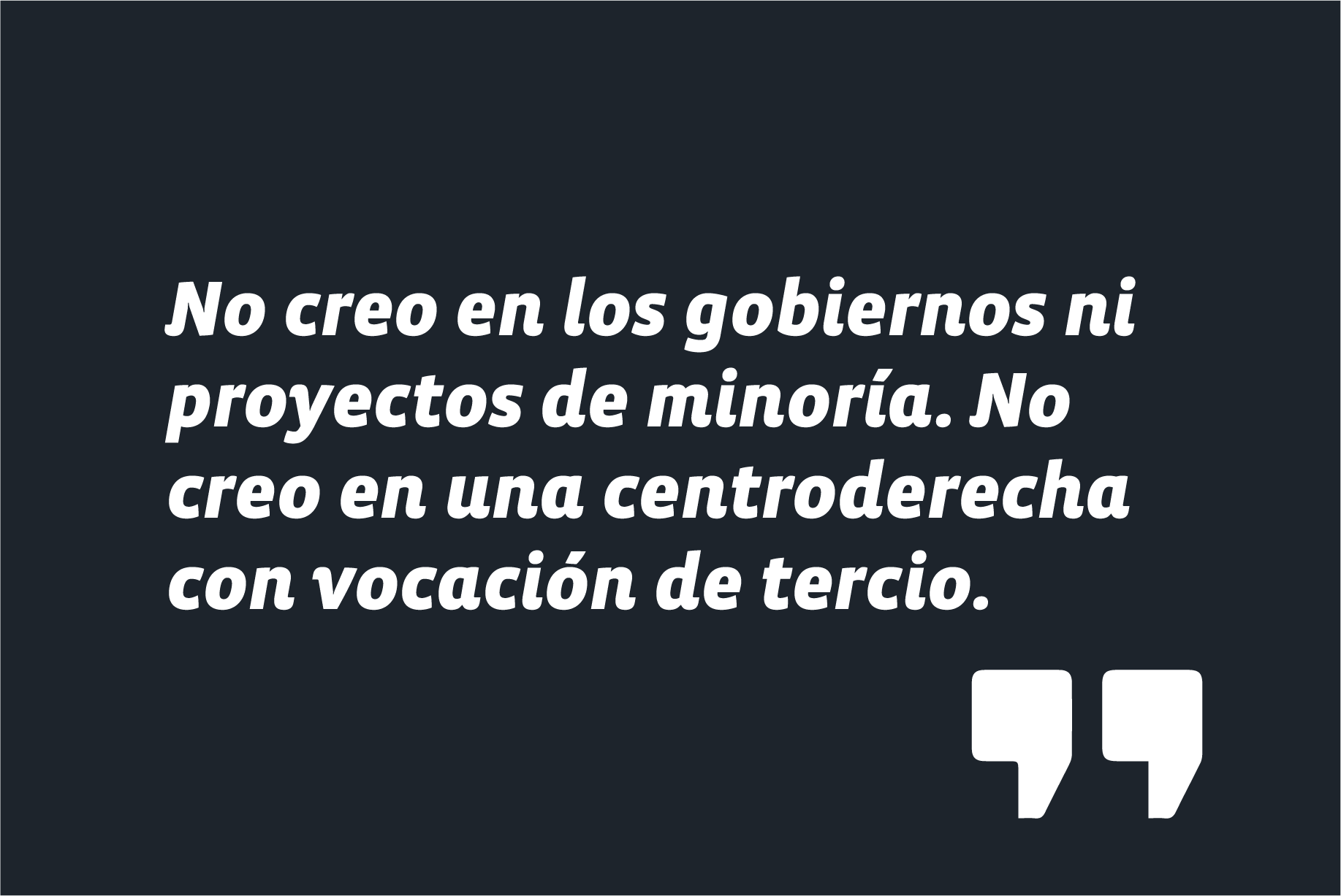 En entrevista en Reportajes, de El Mercurio